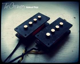Creamery Custom Handwound Replacement P and J Precision and Jazz Bass Pickups