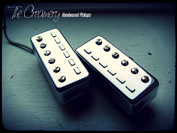 Creamery Handwound Replacement Classic 511 Nova-Sonic Staple Mini-Humbucker Pickup Set