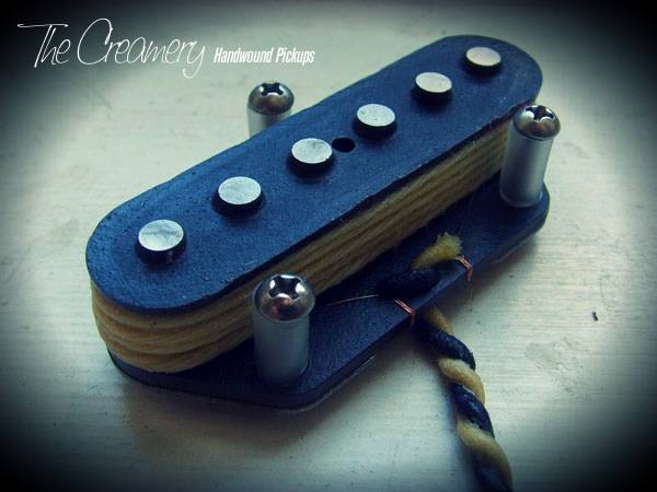 Creamery Custom Handwound Alnico 3 Vintage 1 Nocaster Tele Bridge Pickup - Based on the Classic 'Nocaster' Tones