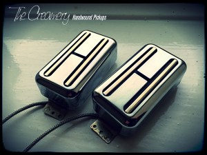 Creamery Custom Handwound Super Black Cat Replacement Filtertron Style Pickup Standard Gibson/PAF Humbucker Size Set