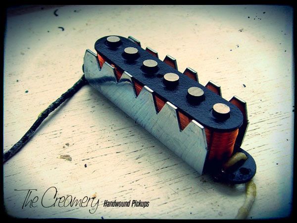 Creamery Custom Handwound Replacement Jaguar Pickups with steel claws